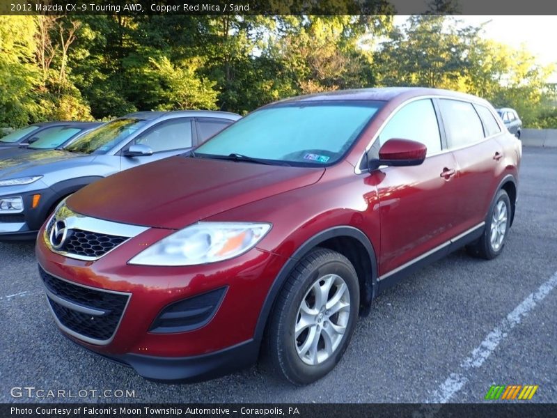 Copper Red Mica / Sand 2012 Mazda CX-9 Touring AWD