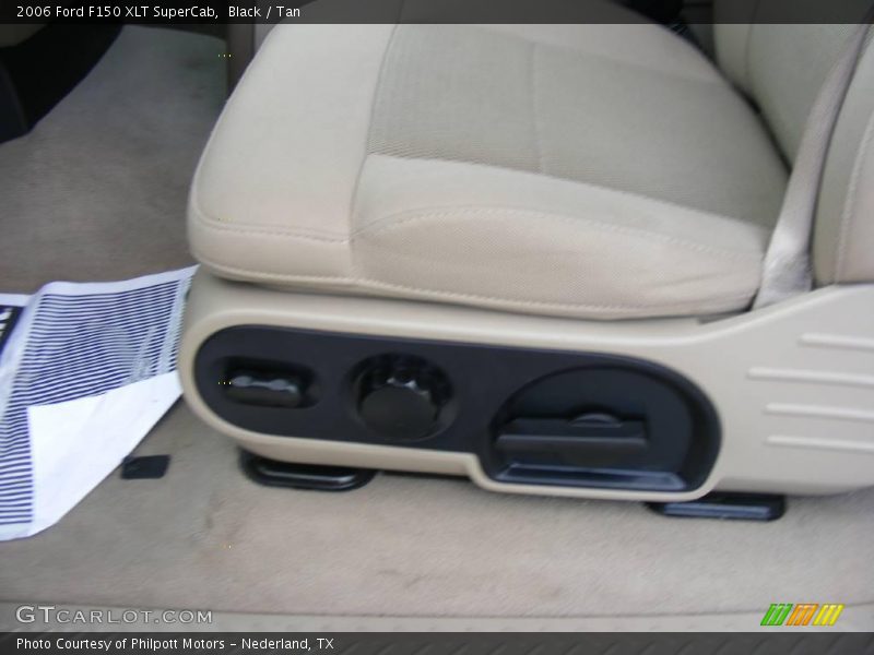 Black / Tan 2006 Ford F150 XLT SuperCab