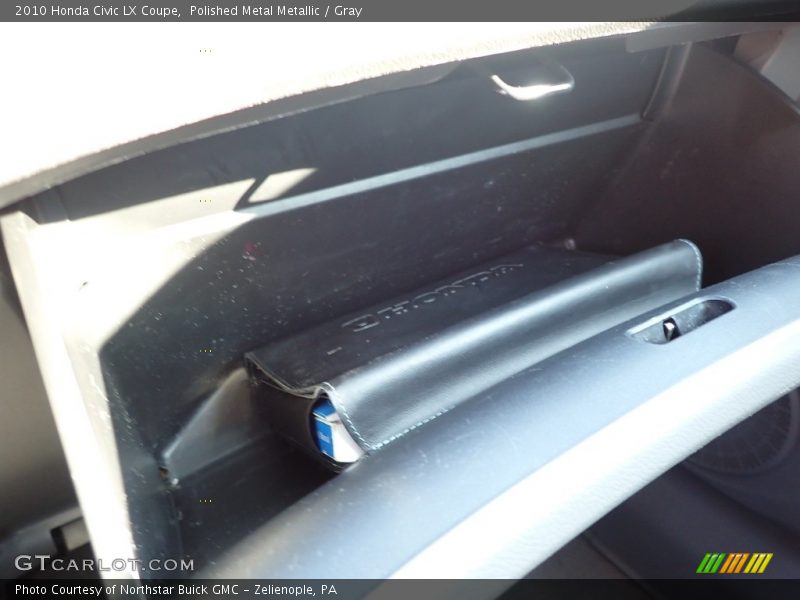 Polished Metal Metallic / Gray 2010 Honda Civic LX Coupe