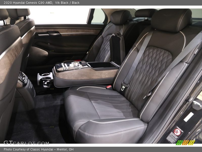 Rear Seat of 2020 Genesis G90 AWD