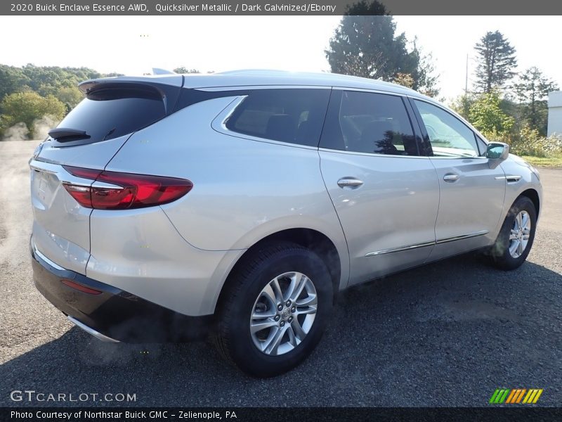 Quicksilver Metallic / Dark Galvinized/Ebony 2020 Buick Enclave Essence AWD