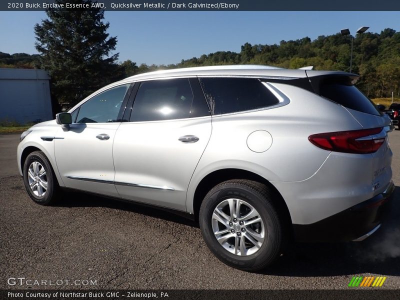 Quicksilver Metallic / Dark Galvinized/Ebony 2020 Buick Enclave Essence AWD