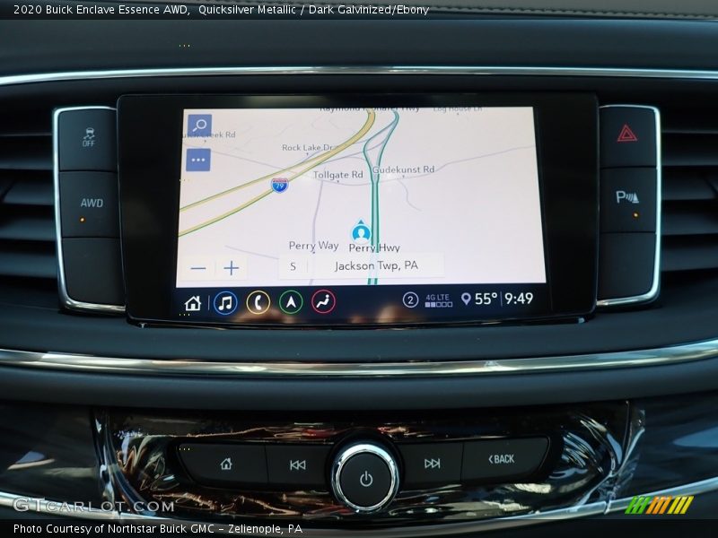 Quicksilver Metallic / Dark Galvinized/Ebony 2020 Buick Enclave Essence AWD