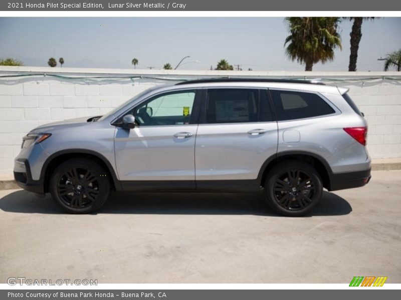 Lunar Silver Metallic / Gray 2021 Honda Pilot Special Edition