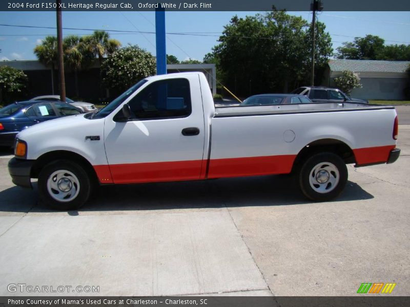 Oxford White / Dark Flint 2004 Ford F150 XL Heritage Regular Cab