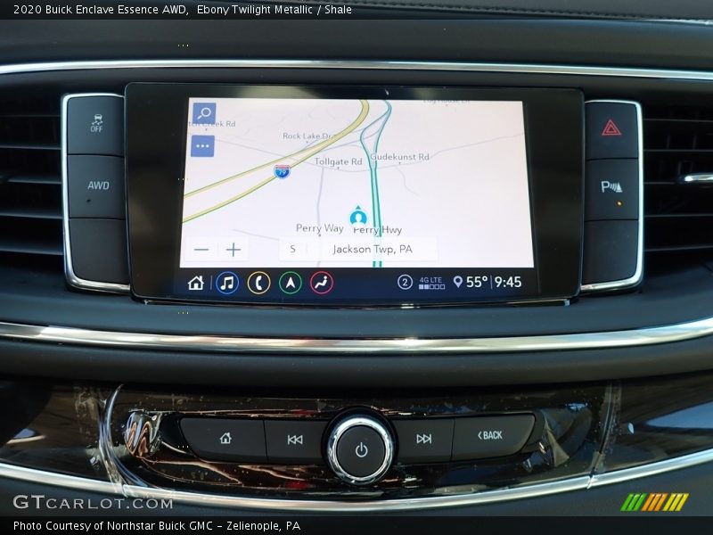 Ebony Twilight Metallic / Shale 2020 Buick Enclave Essence AWD