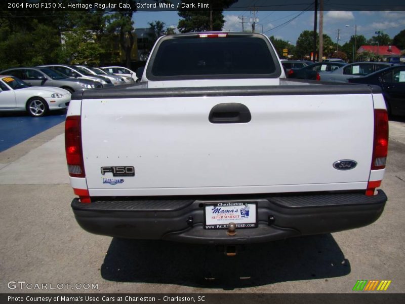 Oxford White / Dark Flint 2004 Ford F150 XL Heritage Regular Cab