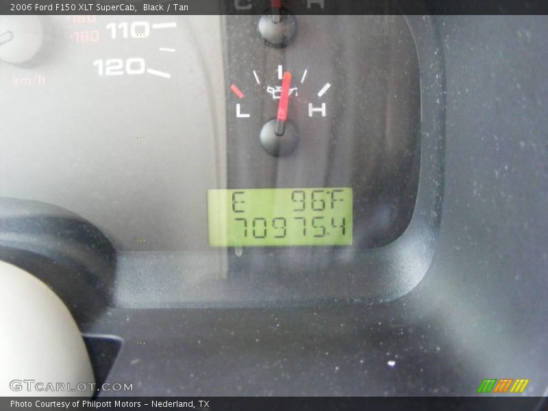 Black / Tan 2006 Ford F150 XLT SuperCab