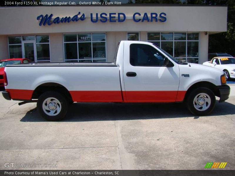 Oxford White / Dark Flint 2004 Ford F150 XL Heritage Regular Cab