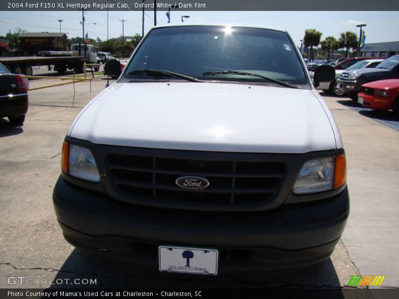 Oxford White / Dark Flint 2004 Ford F150 XL Heritage Regular Cab