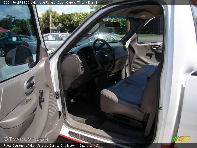 Oxford White / Dark Flint 2004 Ford F150 XL Heritage Regular Cab