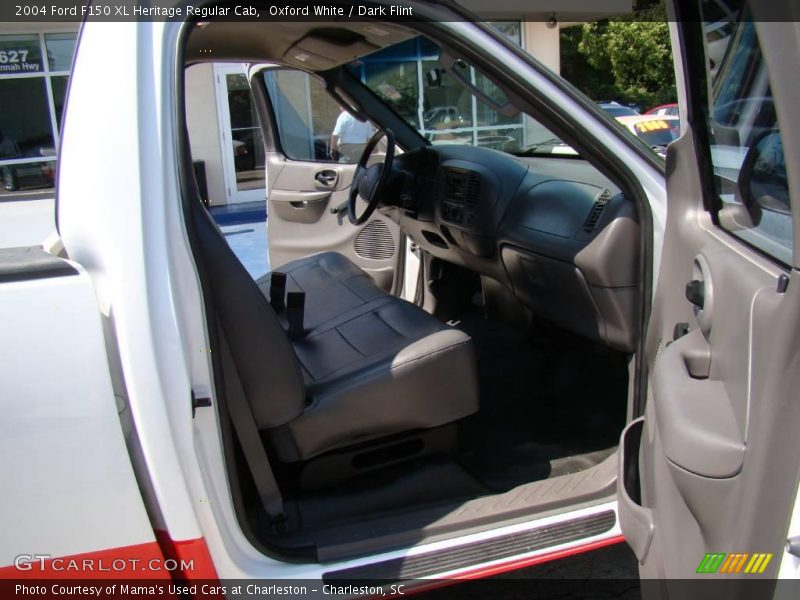 Oxford White / Dark Flint 2004 Ford F150 XL Heritage Regular Cab