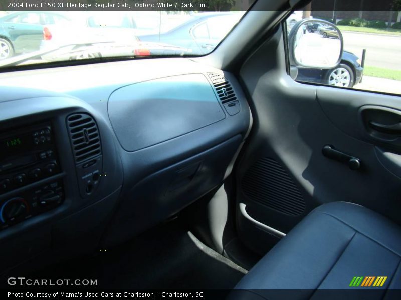 Oxford White / Dark Flint 2004 Ford F150 XL Heritage Regular Cab