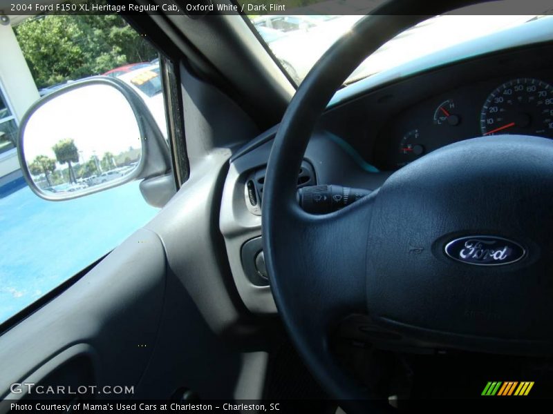 Oxford White / Dark Flint 2004 Ford F150 XL Heritage Regular Cab