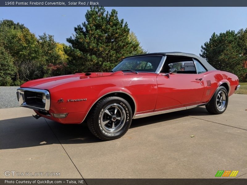 Front 3/4 View of 1968 Firebird Convertible