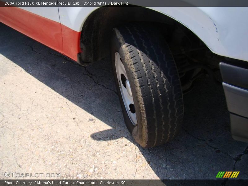 Oxford White / Dark Flint 2004 Ford F150 XL Heritage Regular Cab