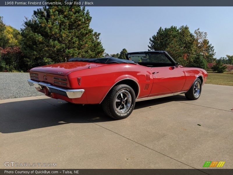  1968 Firebird Convertible Solar Red