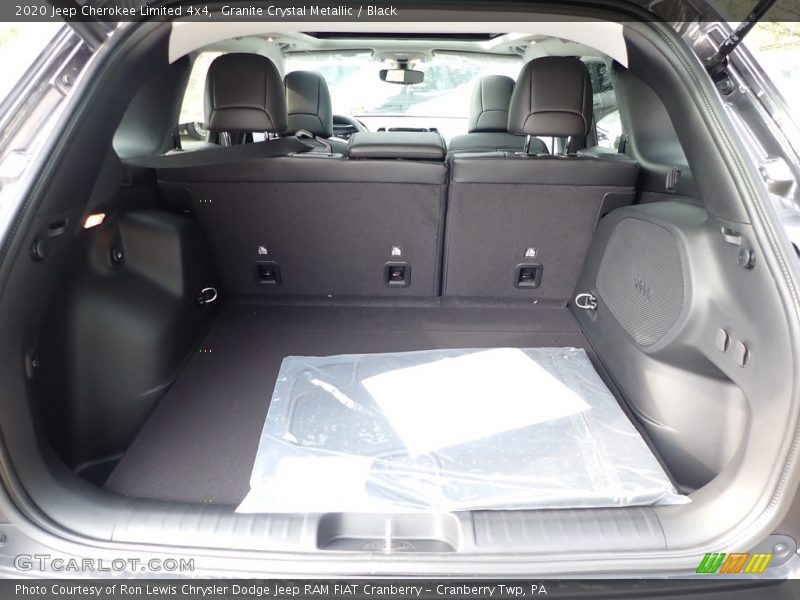 Granite Crystal Metallic / Black 2020 Jeep Cherokee Limited 4x4