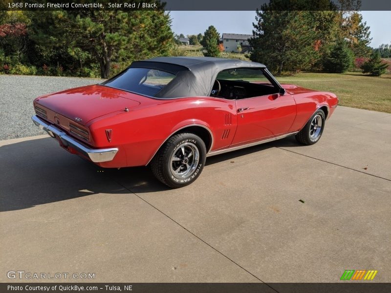  1968 Firebird Convertible Solar Red