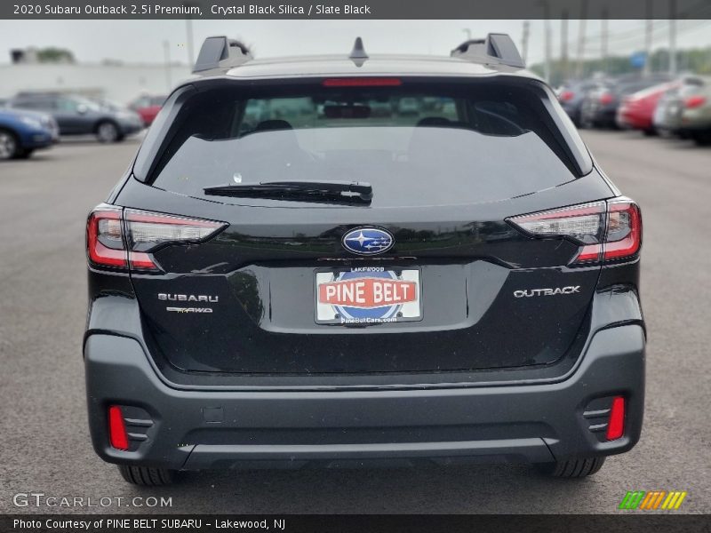 Crystal Black Silica / Slate Black 2020 Subaru Outback 2.5i Premium