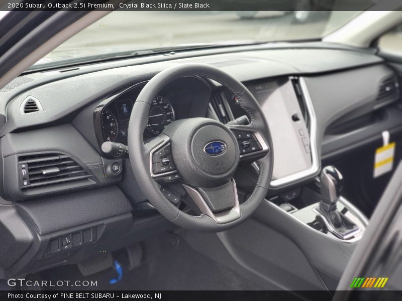 Crystal Black Silica / Slate Black 2020 Subaru Outback 2.5i Premium