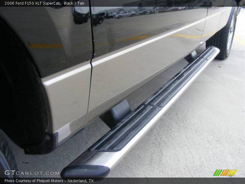 Black / Tan 2006 Ford F150 XLT SuperCab