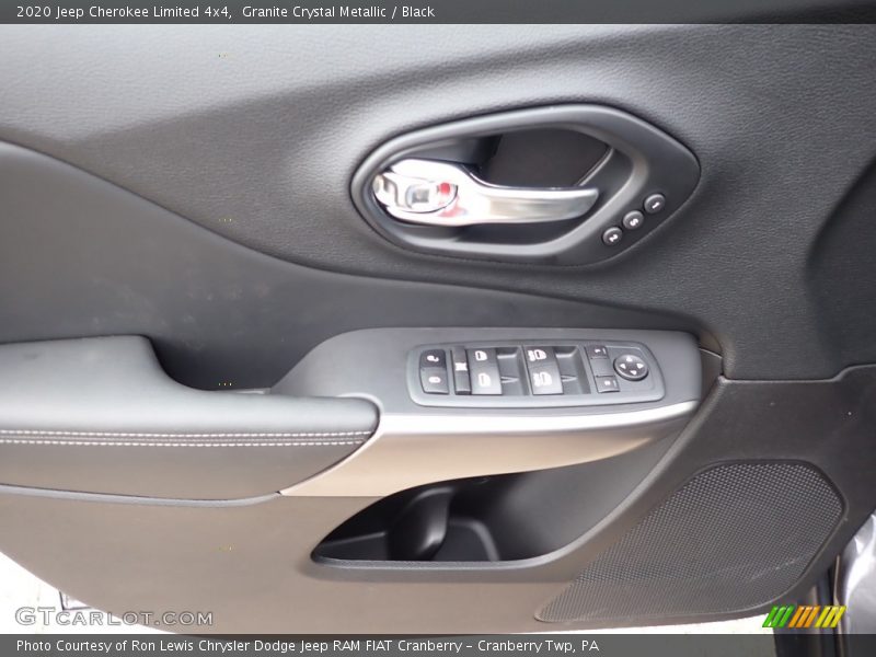 Granite Crystal Metallic / Black 2020 Jeep Cherokee Limited 4x4