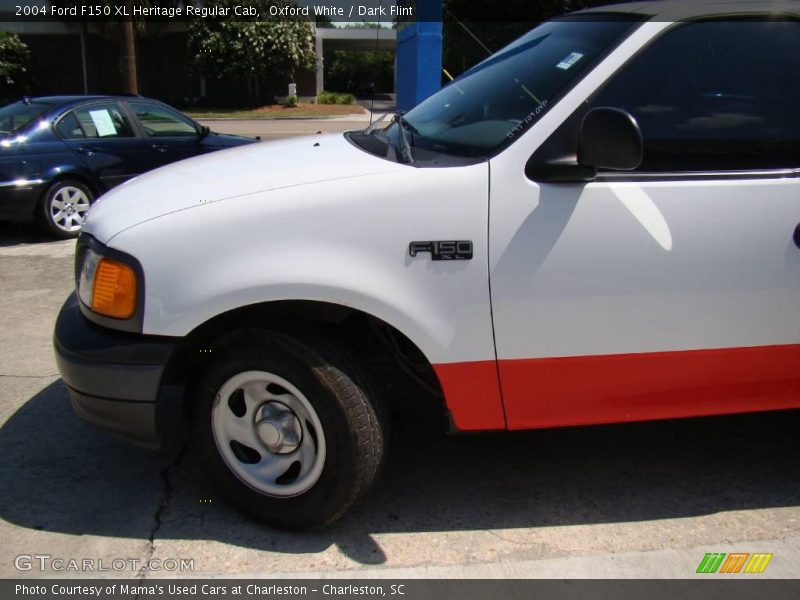 Oxford White / Dark Flint 2004 Ford F150 XL Heritage Regular Cab