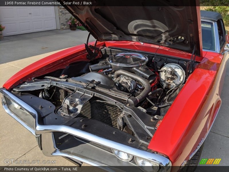  1968 Firebird Convertible Engine - 400 ci. in. OHV 16-Valve V8