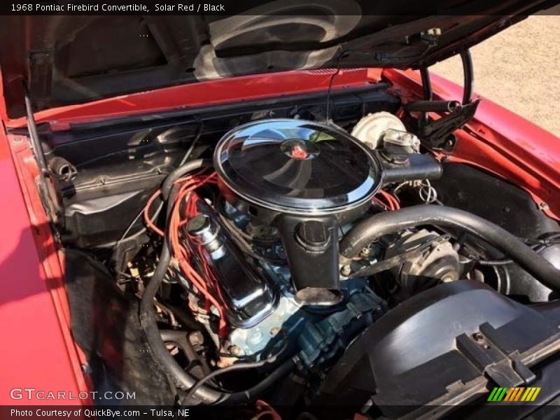  1968 Firebird Convertible Engine - 400 ci. in. OHV 16-Valve V8