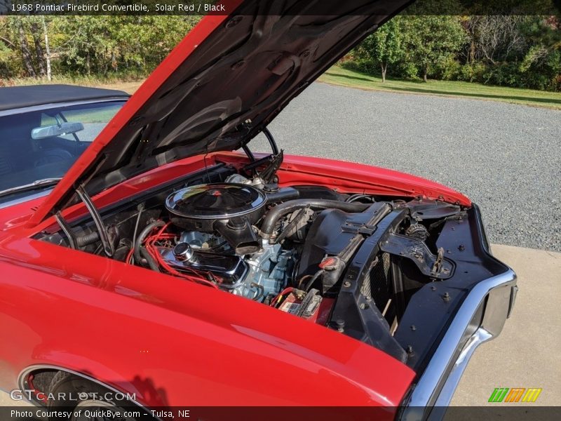  1968 Firebird Convertible Engine - 400 ci. in. OHV 16-Valve V8