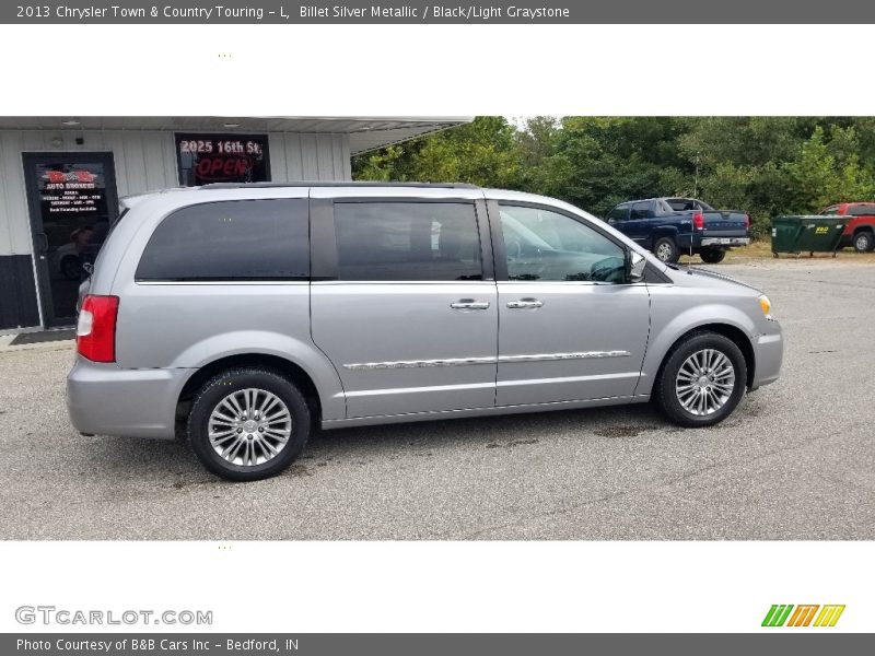Billet Silver Metallic / Black/Light Graystone 2013 Chrysler Town & Country Touring - L