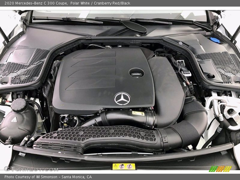  2020 C 300 Coupe Engine - 2.0 Liter Turbocharged DOHC 16-Valve VVT 4 Cylinder