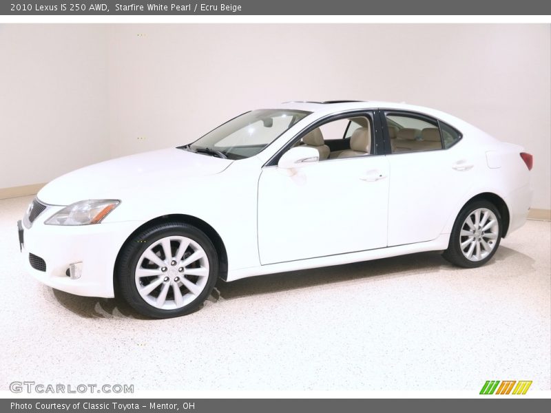Front 3/4 View of 2010 IS 250 AWD