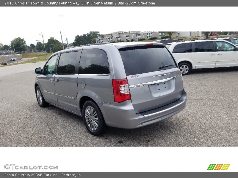 Billet Silver Metallic / Black/Light Graystone 2013 Chrysler Town & Country Touring - L