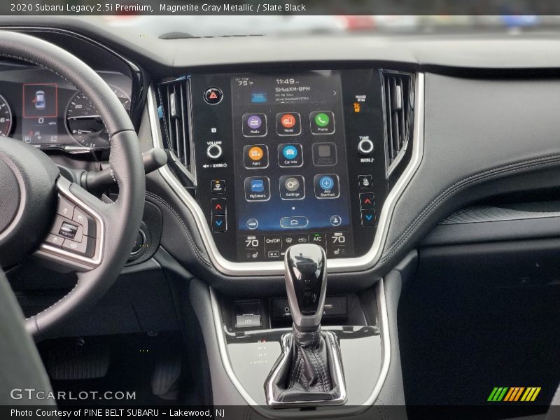 Magnetite Gray Metallic / Slate Black 2020 Subaru Legacy 2.5i Premium