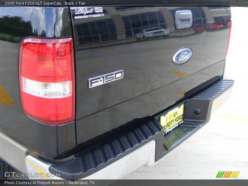 Black / Tan 2006 Ford F150 XLT SuperCab