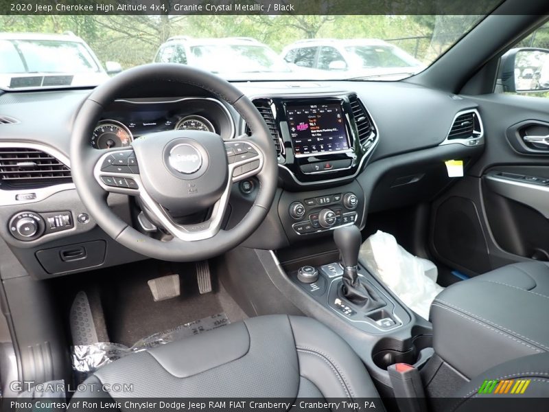  2020 Cherokee High Altitude 4x4 Black Interior