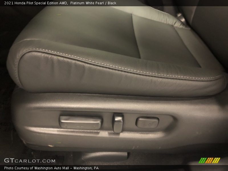 Platinum White Pearl / Black 2021 Honda Pilot Special Edition AWD