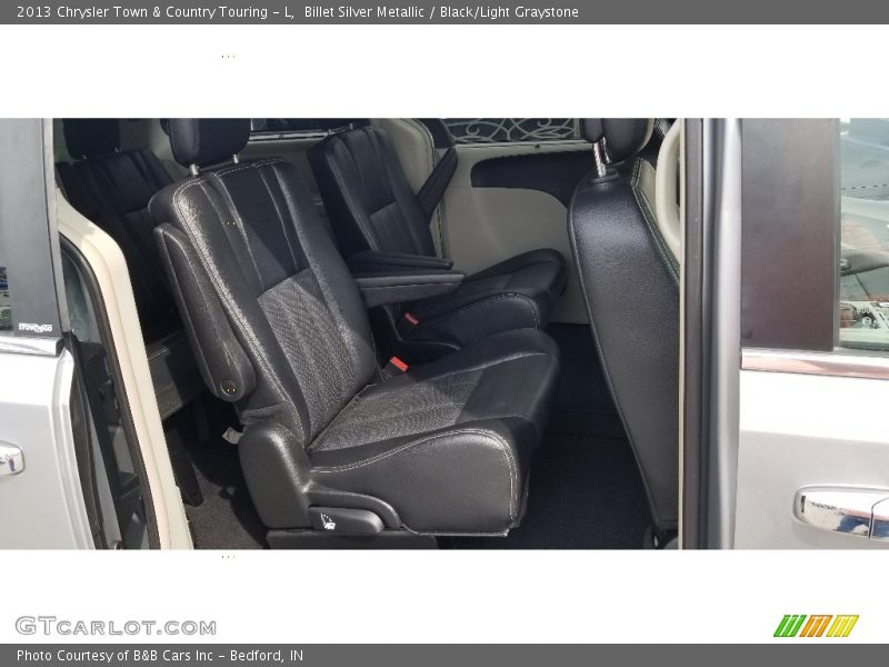 Billet Silver Metallic / Black/Light Graystone 2013 Chrysler Town & Country Touring - L