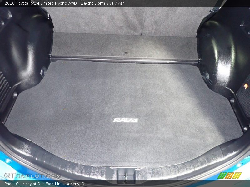Electric Storm Blue / Ash 2016 Toyota RAV4 Limited Hybrid AWD