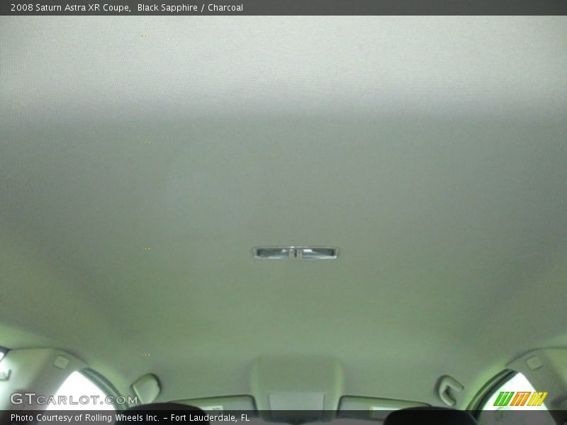 Black Sapphire / Charcoal 2008 Saturn Astra XR Coupe