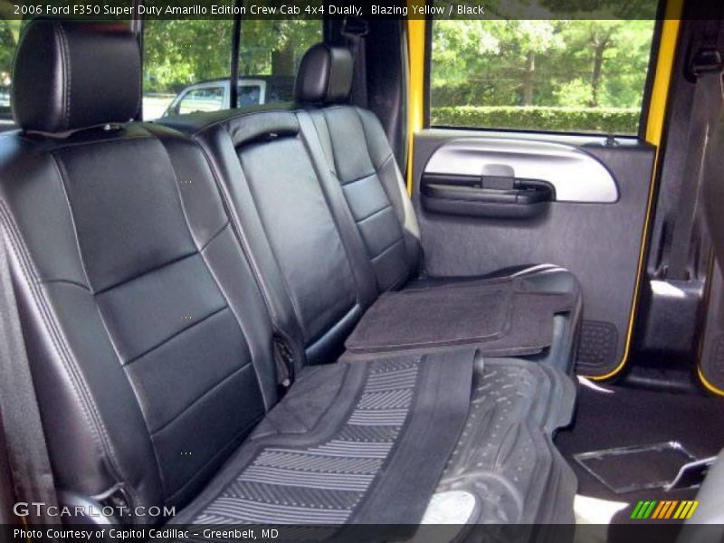 Blazing Yellow / Black 2006 Ford F350 Super Duty Amarillo Edition Crew Cab 4x4 Dually