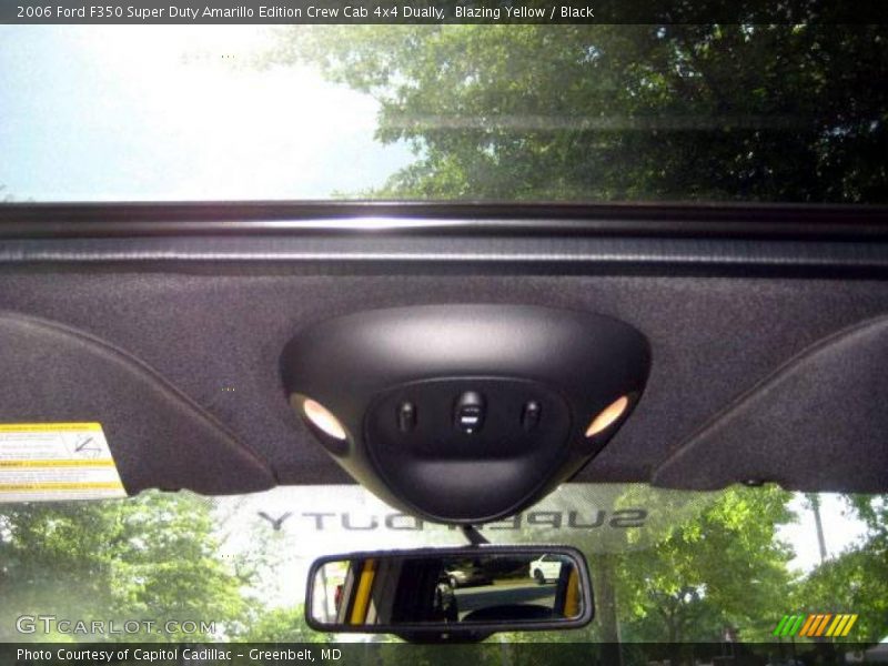 Blazing Yellow / Black 2006 Ford F350 Super Duty Amarillo Edition Crew Cab 4x4 Dually