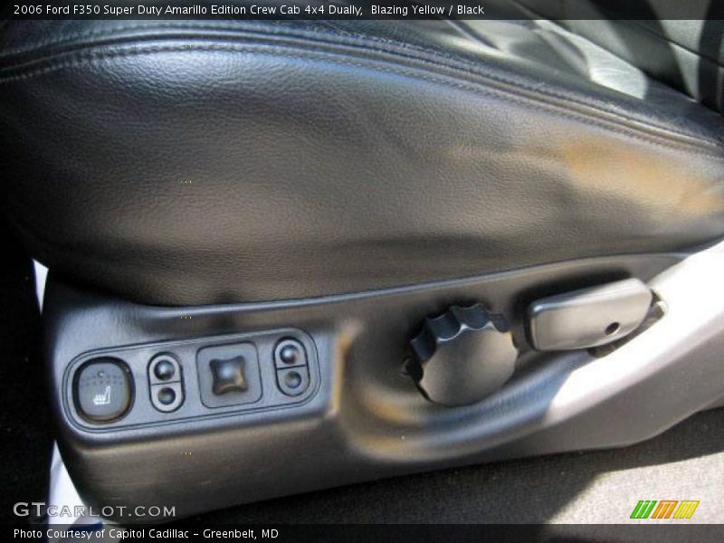 Blazing Yellow / Black 2006 Ford F350 Super Duty Amarillo Edition Crew Cab 4x4 Dually