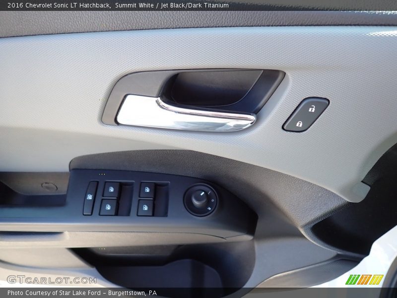 Door Panel of 2016 Sonic LT Hatchback