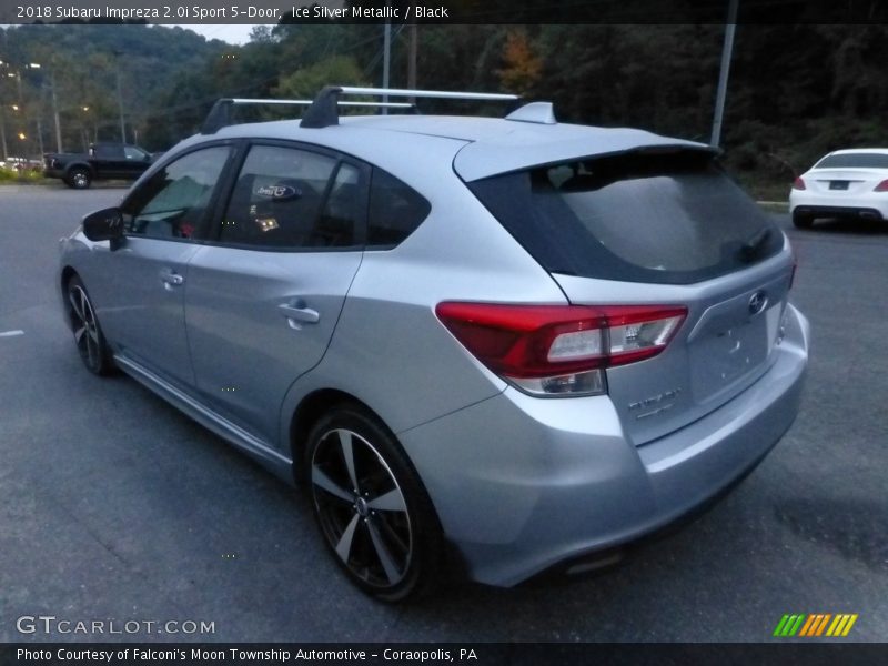 Ice Silver Metallic / Black 2018 Subaru Impreza 2.0i Sport 5-Door