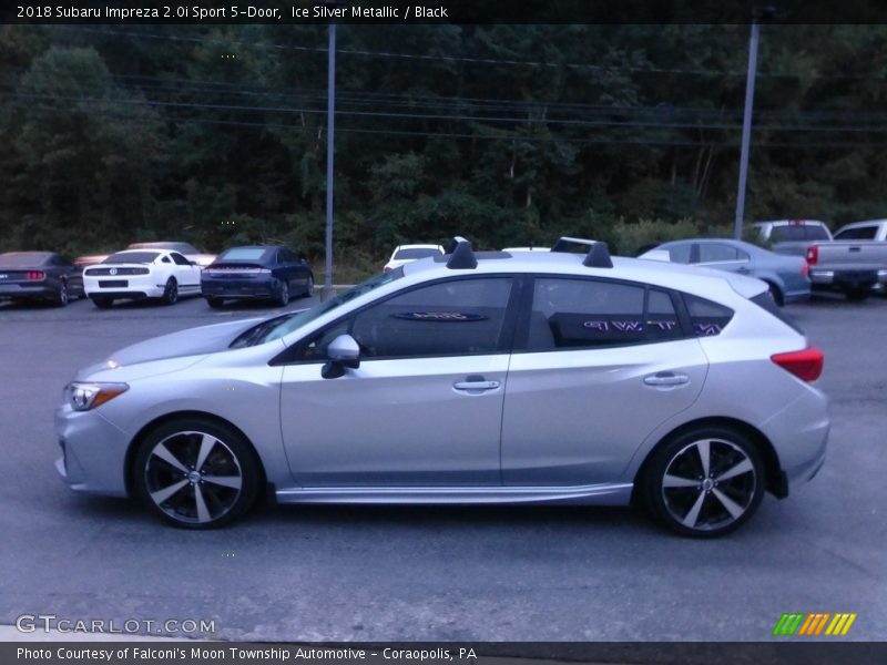Ice Silver Metallic / Black 2018 Subaru Impreza 2.0i Sport 5-Door