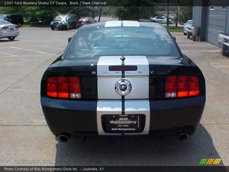 Black / Dark Charcoal 2007 Ford Mustang Shelby GT Coupe