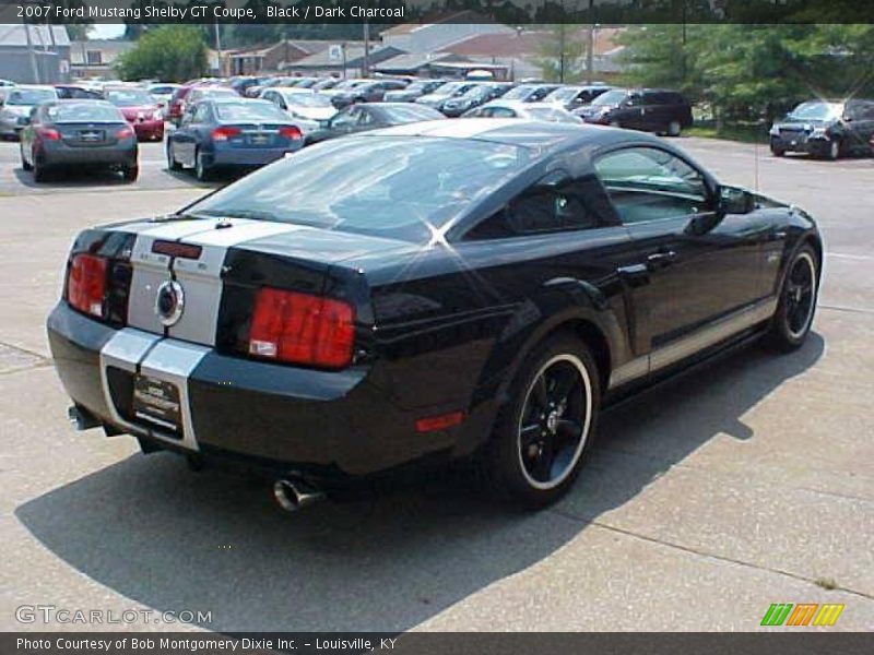 Black / Dark Charcoal 2007 Ford Mustang Shelby GT Coupe